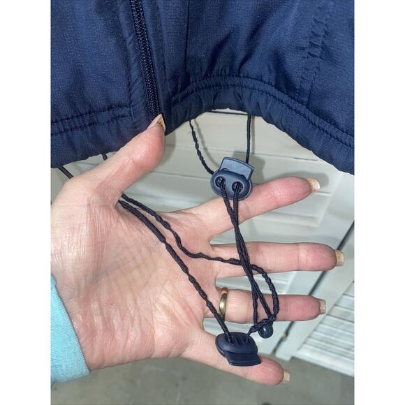 New York Yankees MLB MAJESTIC Navy Full Zip Fleece Nylon Jacket X-Large - Picture 5 of 8